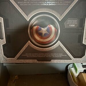 Battle-Damaged Captain America Shield